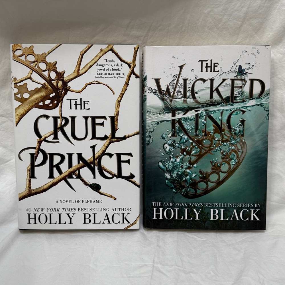 “The Cruel Prince” & “The Wicked King” Hardcover Fantasy Book Set by Holly Black - Picture 2 of 16